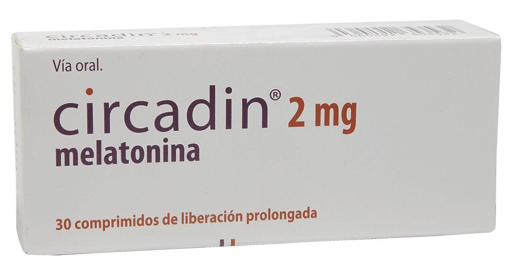 Un envase de Circadín.