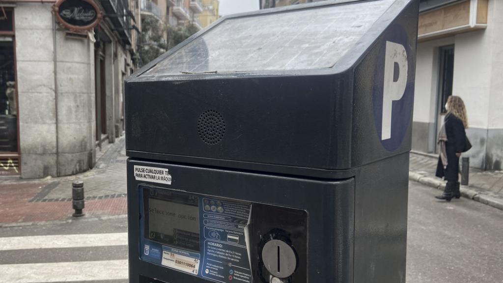 Parquimetro de alta rotación.