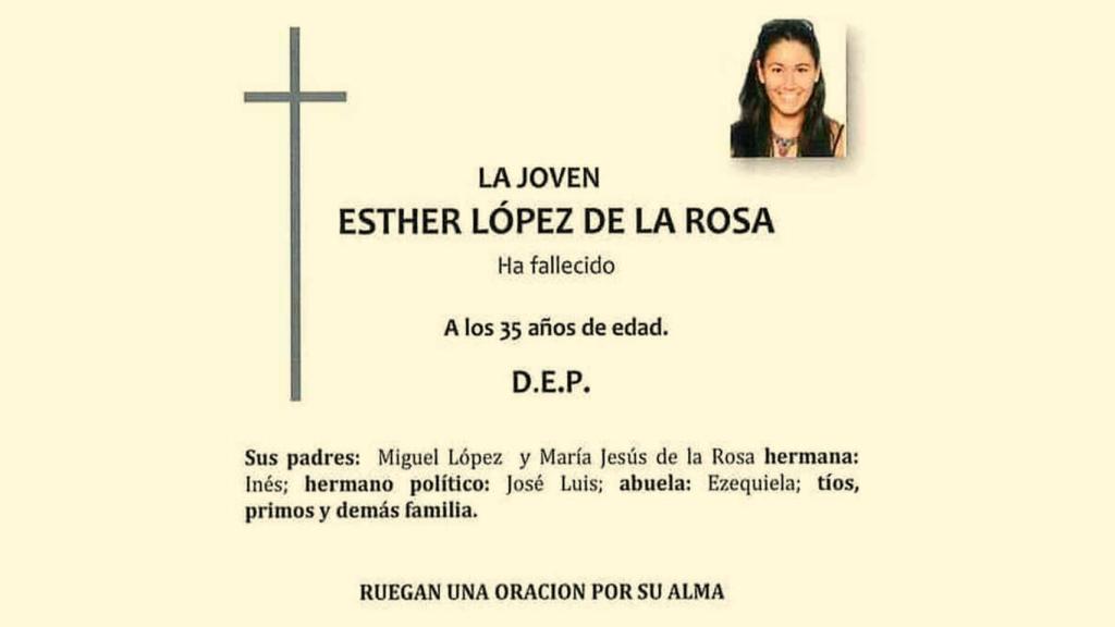 Las exequias por el descanso de la joven tendrán lugar mañana en Traspinedo