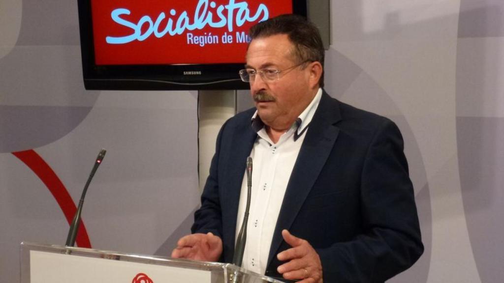 Manuel Soler estuvo al frente del PSOE en el Ayuntamiento de Lorca.