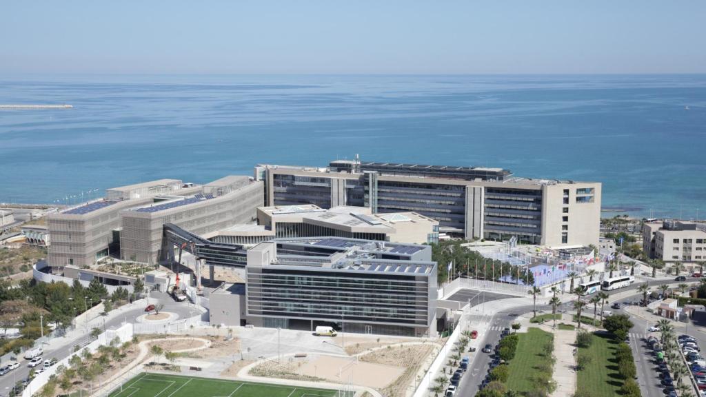 Imagen aérea de la EUIPO, en la actualidad.