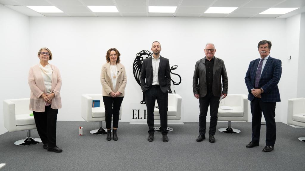 Ines Sabanés; Angela Milla; José Andrés Gómez; Nel González Zapico; y Javier Urra Portillo.