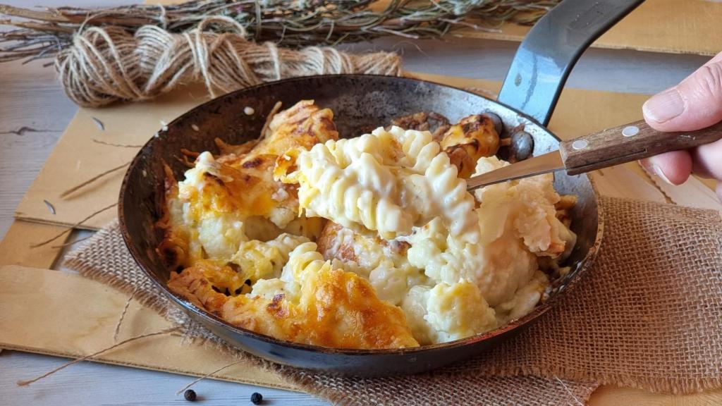 Pasta con queso y coliflor, una receta especial de Mac & Cheese