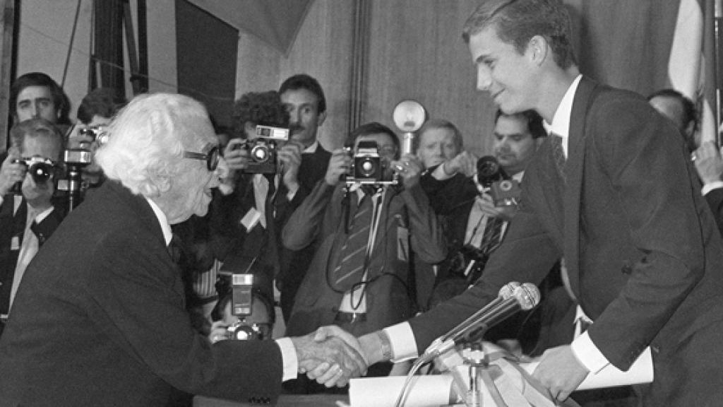 Ramón Carande fue Premio Príncipe de Asturias de Ciencias Sociales 1985.