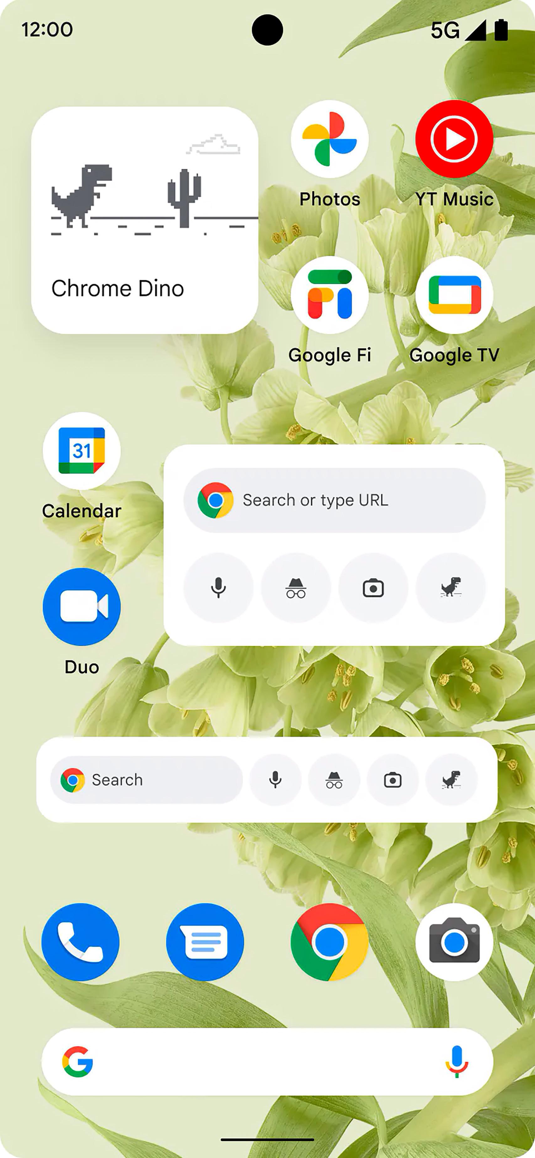 Nuevos widgets en Chrome