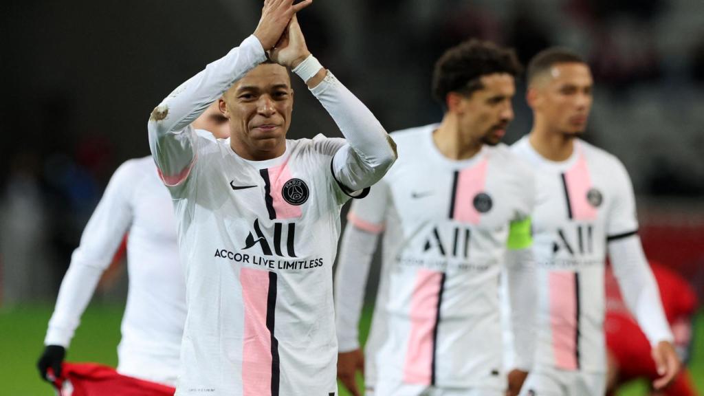 Kylian Mbappé, con el PSG