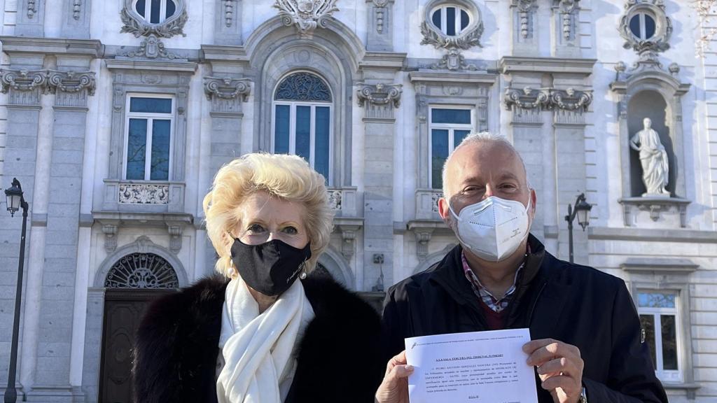 Pilar Fernandez (CGE) y Rafael Reig (Satse).