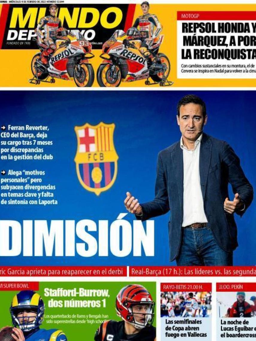 Portada Mundo Deportivo