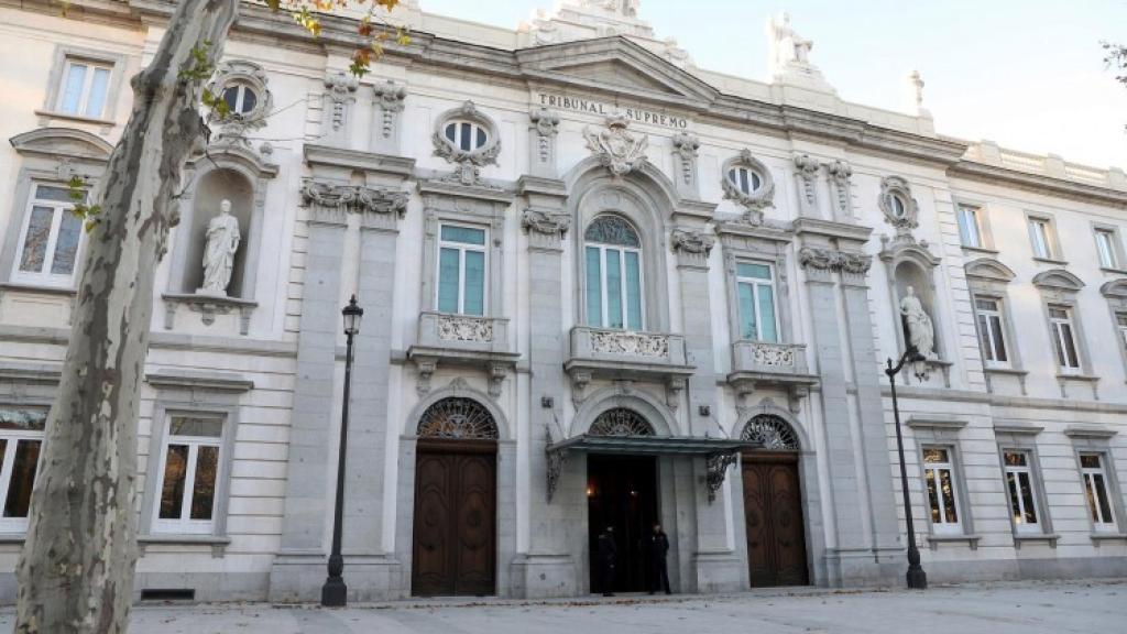 Imagen de archivo de la sede del Tribunal Supremo, en Madrid.