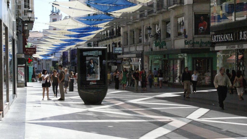 Calle Preciados, en Madrid.