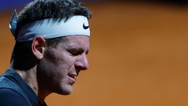 Juan Martín del Potro vuelve a jugar 956 días después