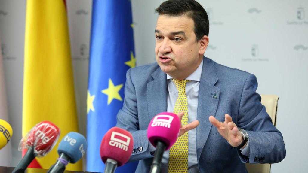 Francisco Martínez Arroyo, consejero de Agricultura de Castilla-La Mancha, en una imagen de archivo de Óscar Huertas