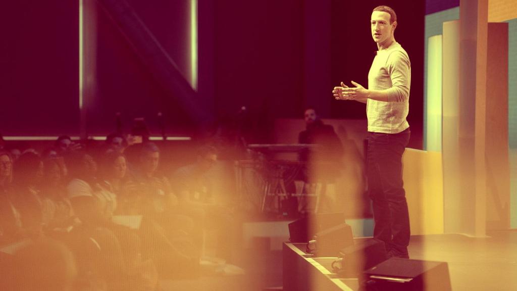 Mark Zuckerberg, consejero delegado de Meta Platforms, durante un evento en 2019.