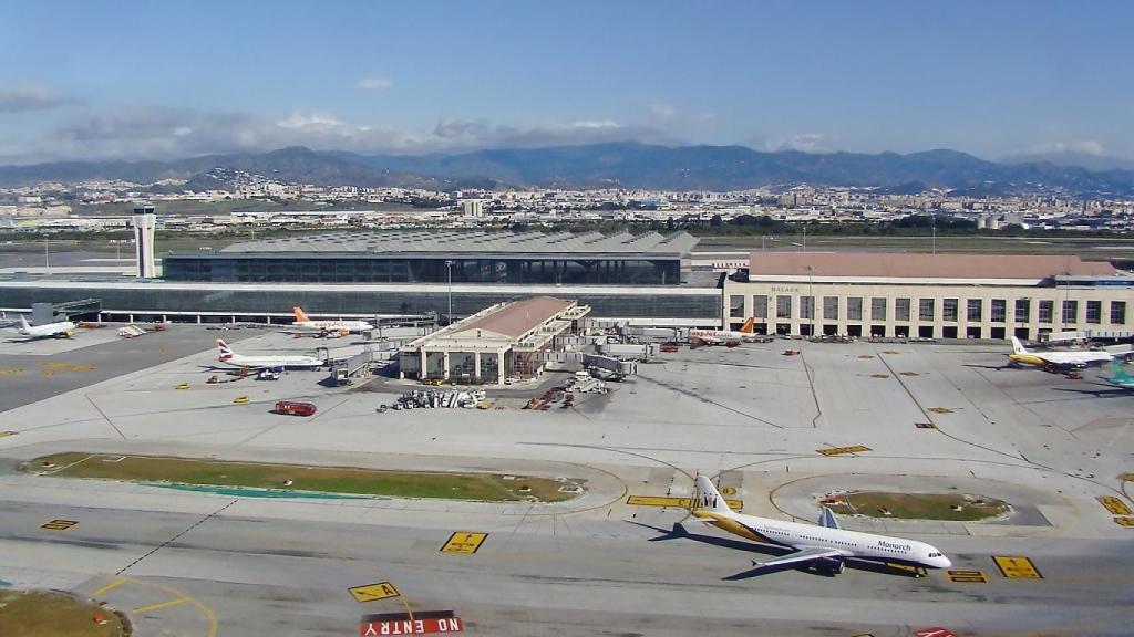 Imagen del aeropuerto de Málaga.