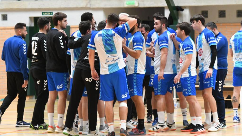 El Trops Málaga, en un tiempo muerto.