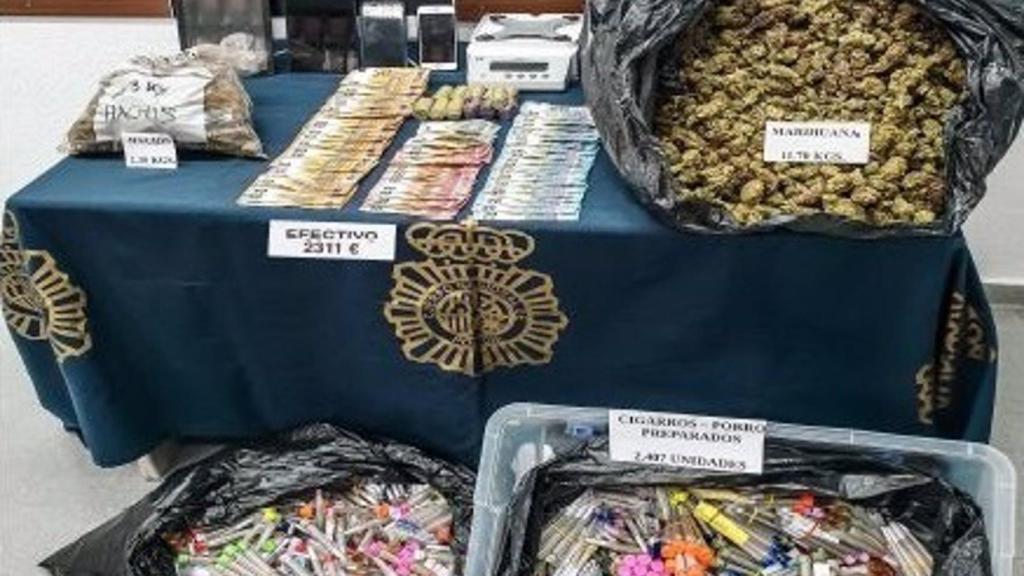 Desarticulado en Marbella un 'coffe shop' que funcionaba como punto de venta de droga.
