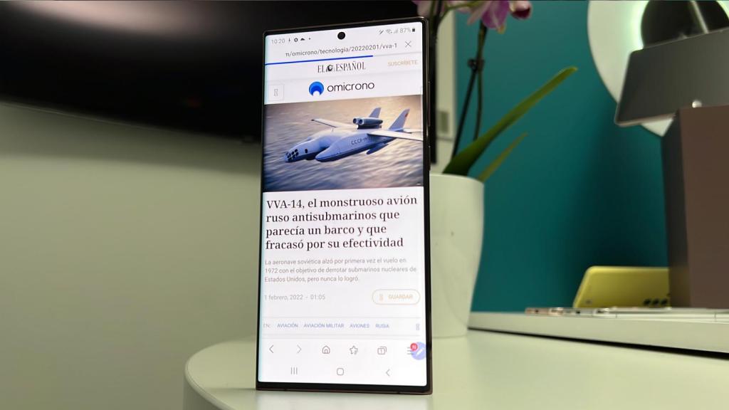 Samsung Galaxy S22 Ultra.