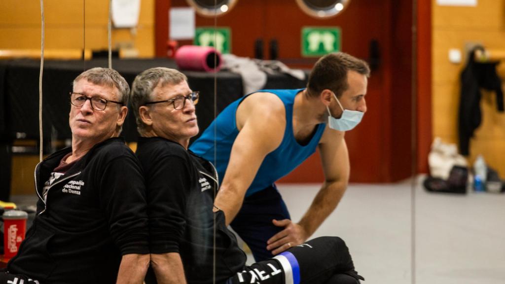 Nacho Duato, durante los ensayos de 'Morgen ;'
