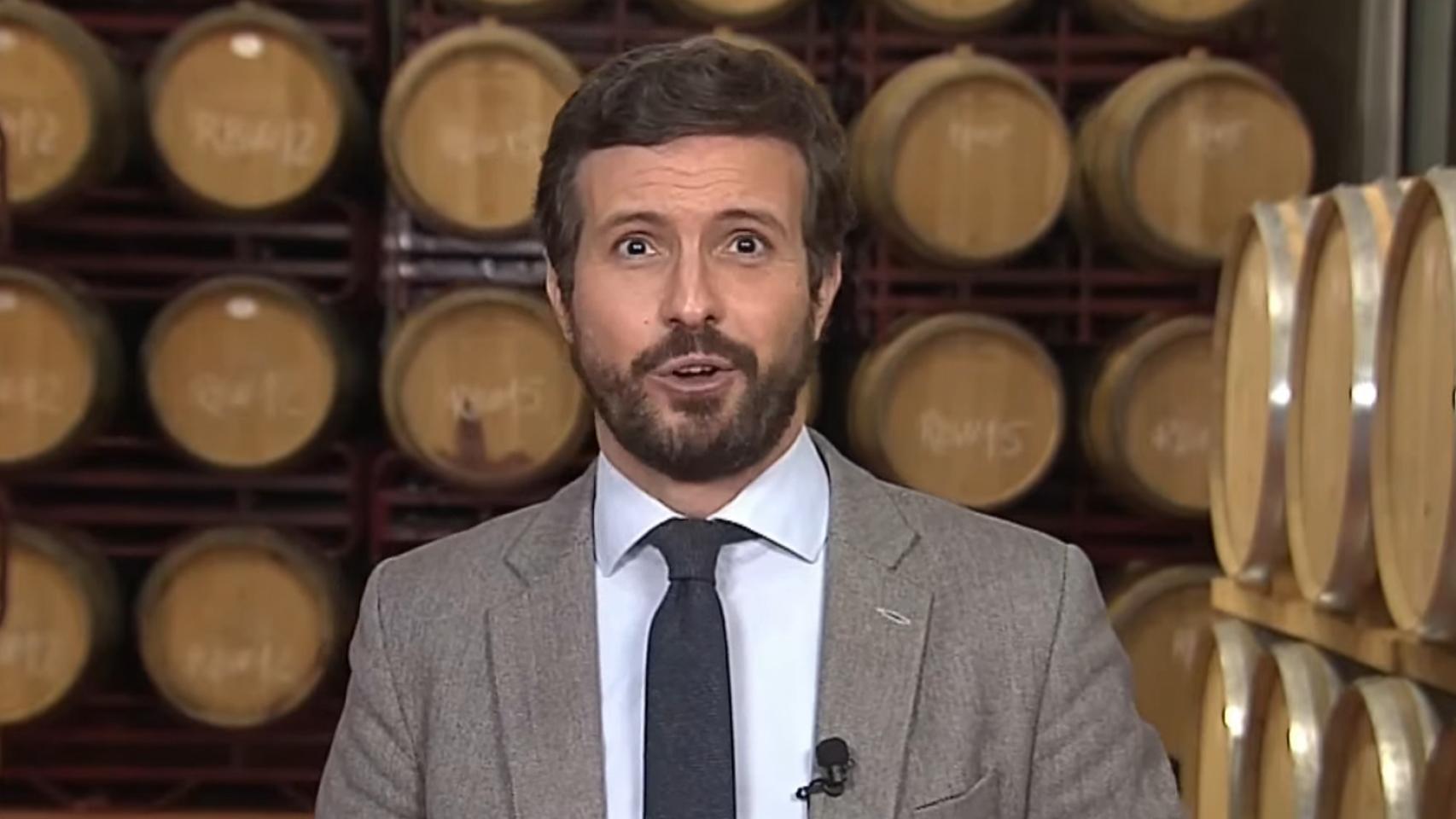 Pablo Casado en la cooperativa Covitoro (Toro-Zamora)