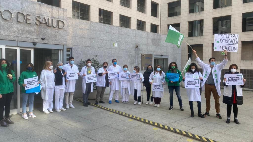 Concentración en Salamanca de SATSE