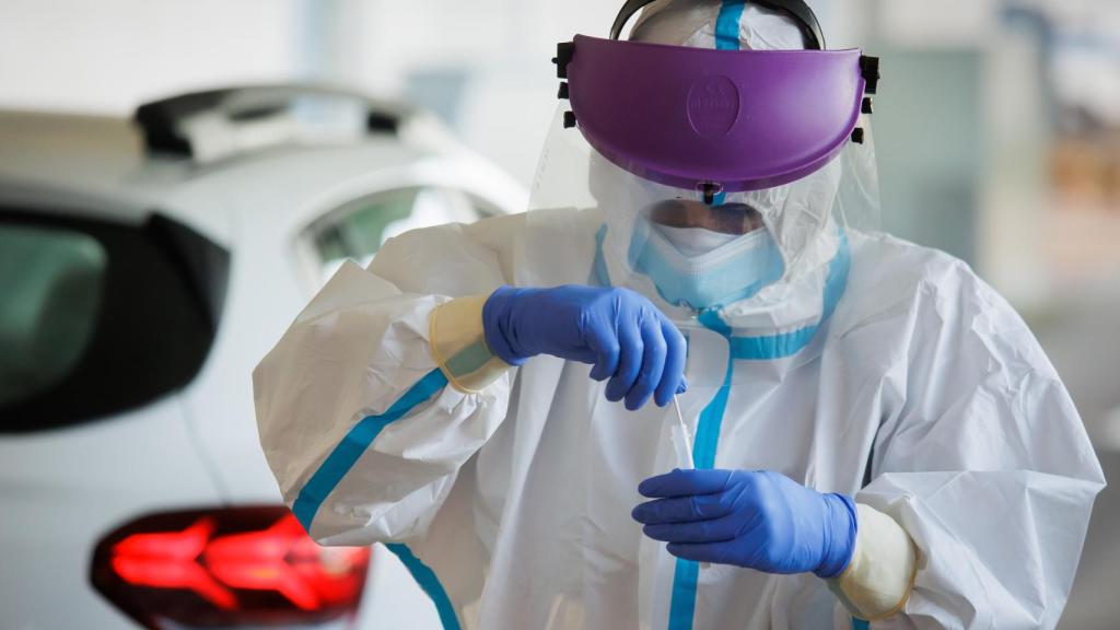 Test de antígenos en Ciudad Rodrigo.