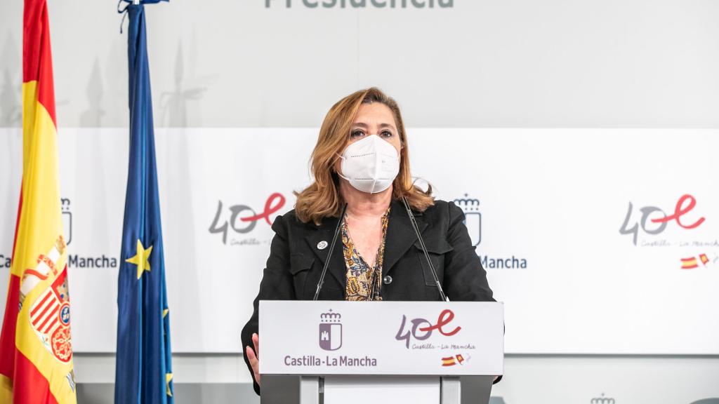 Rosa Ana Rodríguez, consejera de Educación, Cultura y Deportes. Foto: JCCM