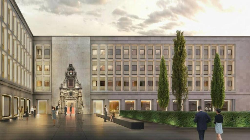 Recreación del hotel Madrid Edition de Marriott.