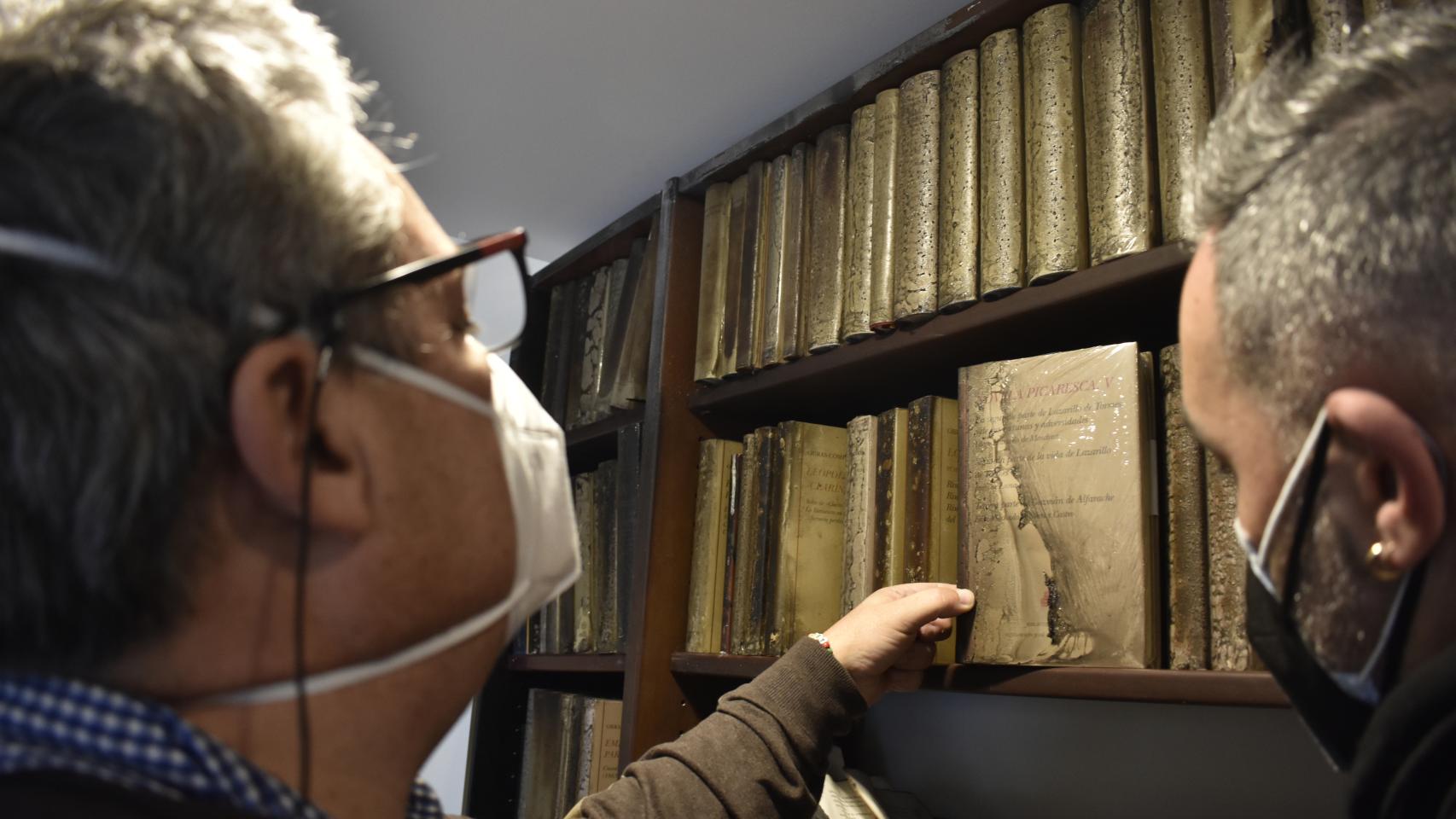 Fotos: así ha quedado la librería Proteo tras la reforma a causa del incendio