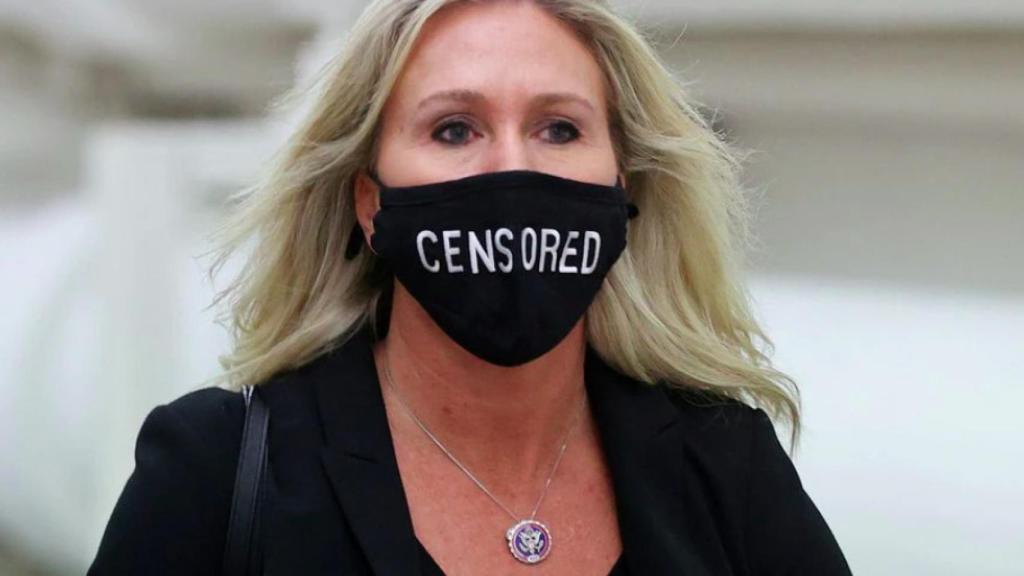 La congresista Marjorie Taylor Greene.