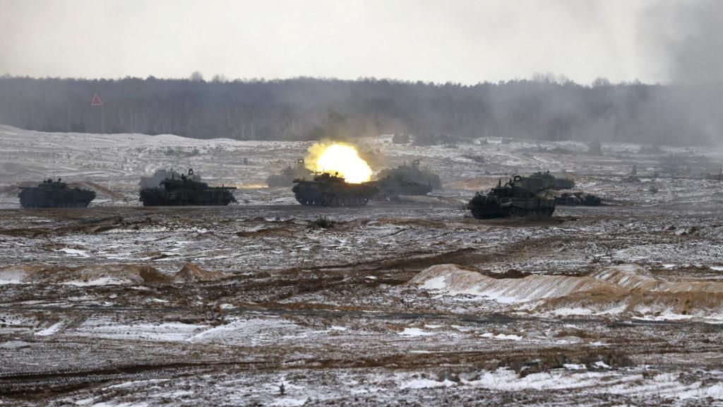 Ejercicios militares conjuntos en Bielorrusia.