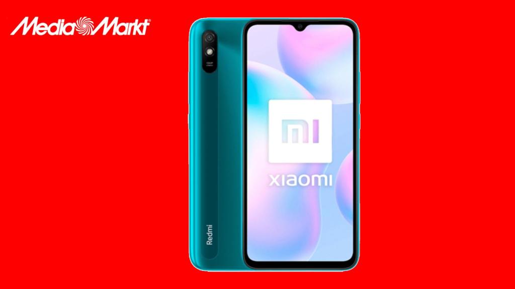 El Xiaomi Redmi 9A se puede conseguir por menos de 100 euros en Media Markt.