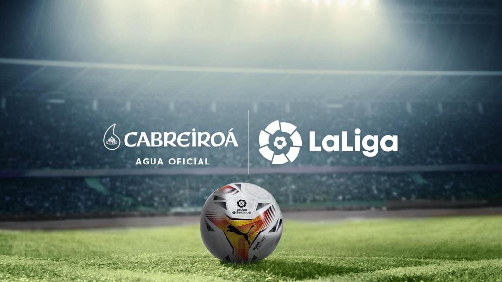 La gallega Cabreiroá se convierte en la patrocinadora y agua oficial de LaLiga