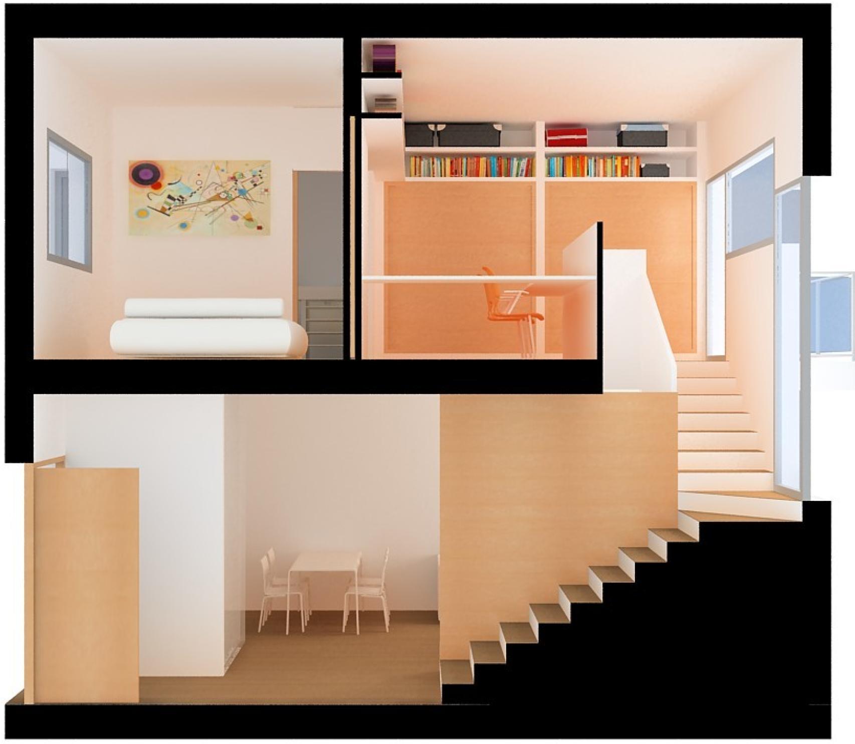 Configuración de una de las 'tecnocasas'.