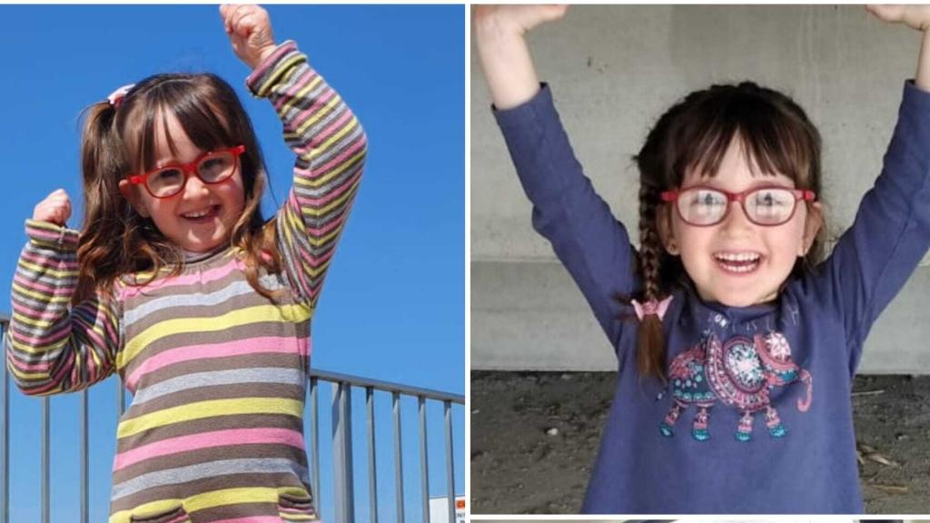 Vera, en imágenes difundidas por su padre.