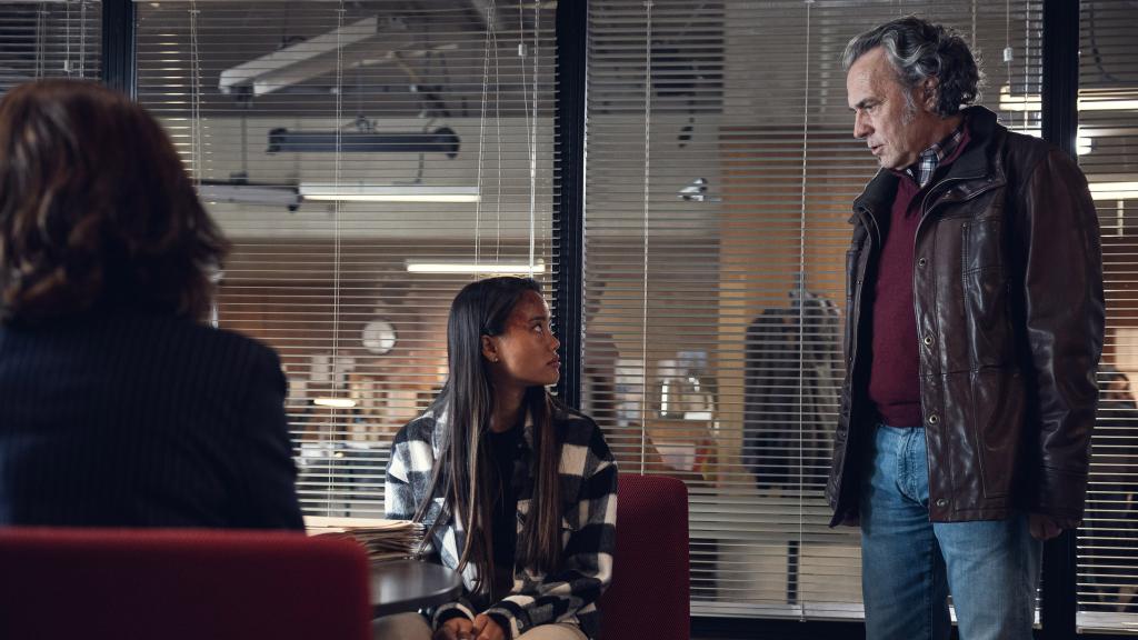 José Coronado en una escena de la serie Entrevías.