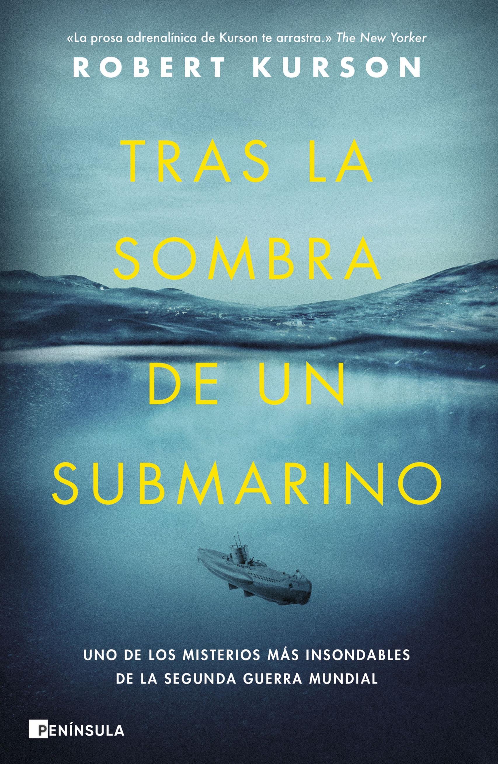 Portada de 'Tras la sombra de un submarino'.