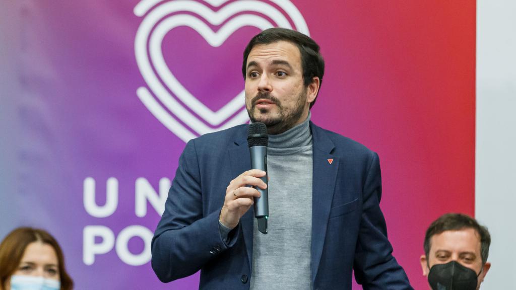 Garzón participa en el acto de cierre de campaña de Unidas Podemos en Segovia