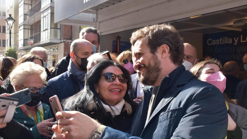Visita de Pablo Casado a Valladolid