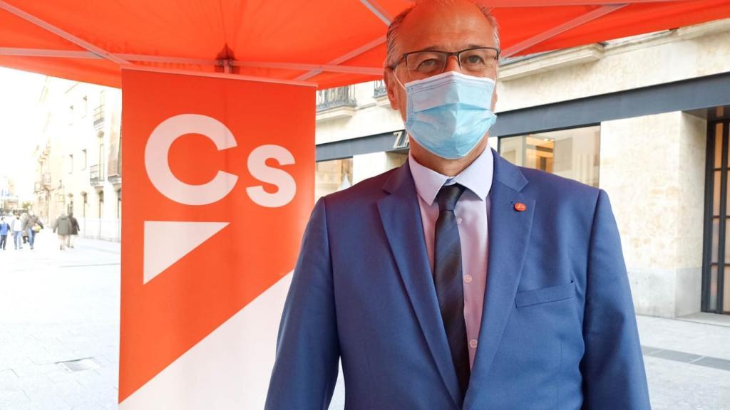 El candidado de Ciudadanos por Salamanca, Luis Fuentes