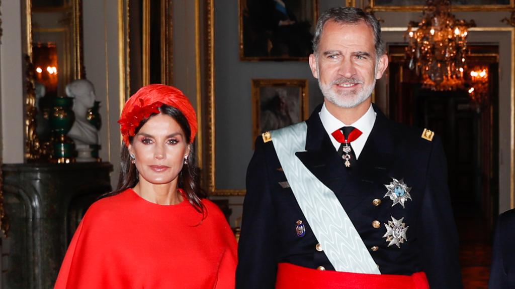 Felipe VI y Letizia en su último viaje de Estado a Suecia.