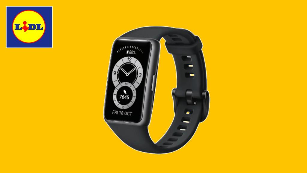 La Huawei Band 5 está a precio de chollo en Lidl.