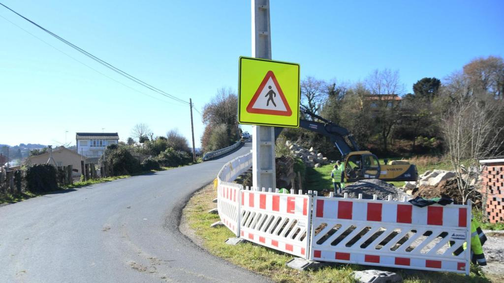 Senda de Cela, en Cambre