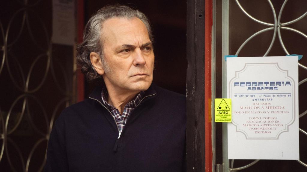 José Coronado, durante la grabación de Entrevías.