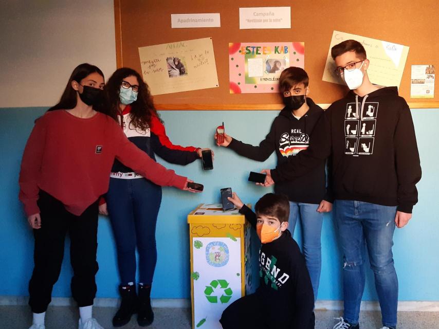 Alumnos del Colegio San Agustín de Salamanca