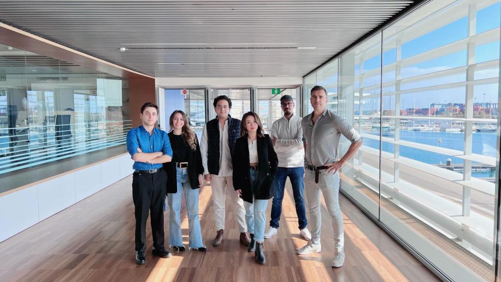 Imagen del equipo humano que conforma la startup Entrii.