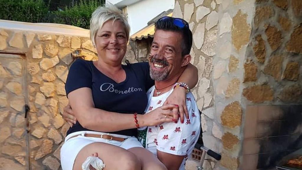 Inma y José Luis en una imagen publicada por él en Instagram.