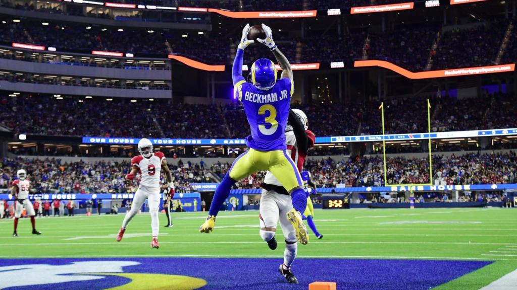 Odell Beckham Jr, con Los Angeles Rams