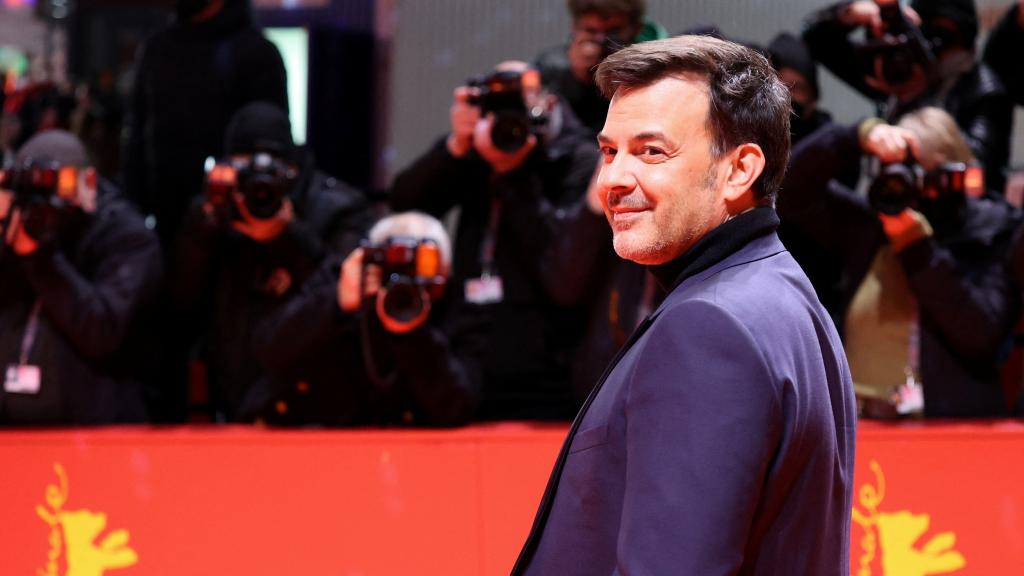 François Ozon durante la presentación de su nueva película.