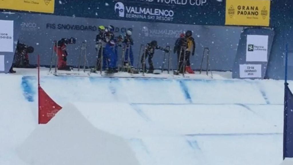 Callan Chythlook-Sifsof durante una competición