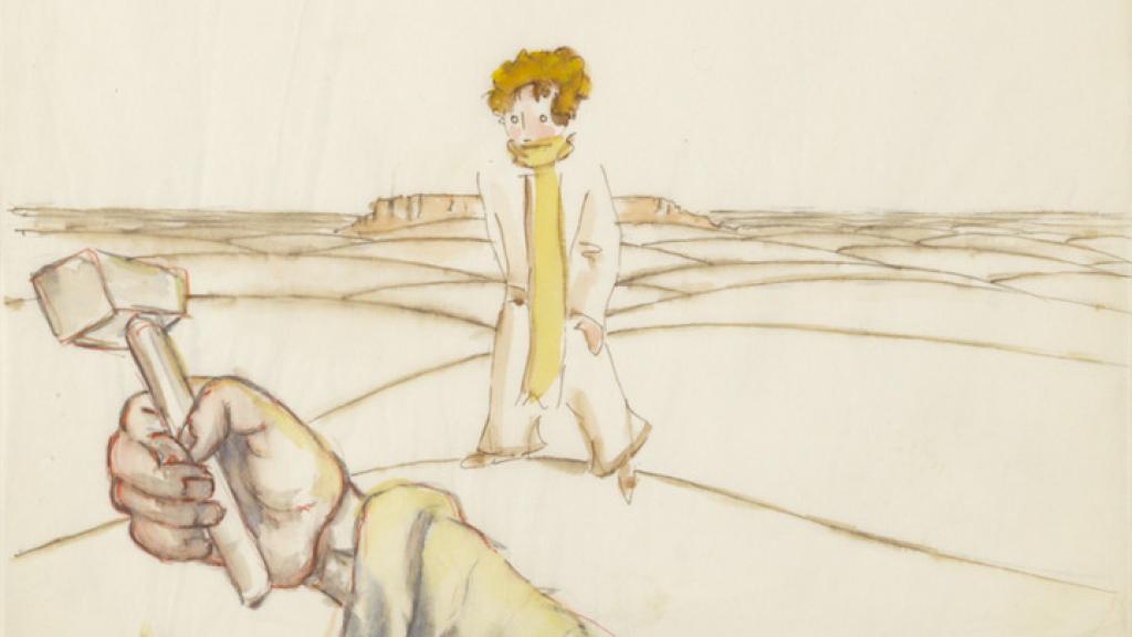 Dibujo de 'El Principito' / The Morgan Library & Museum